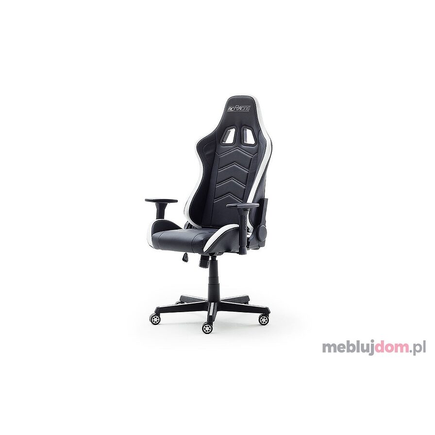 Fotel gamingowy mcRACING LED A22 ekoskóra skos