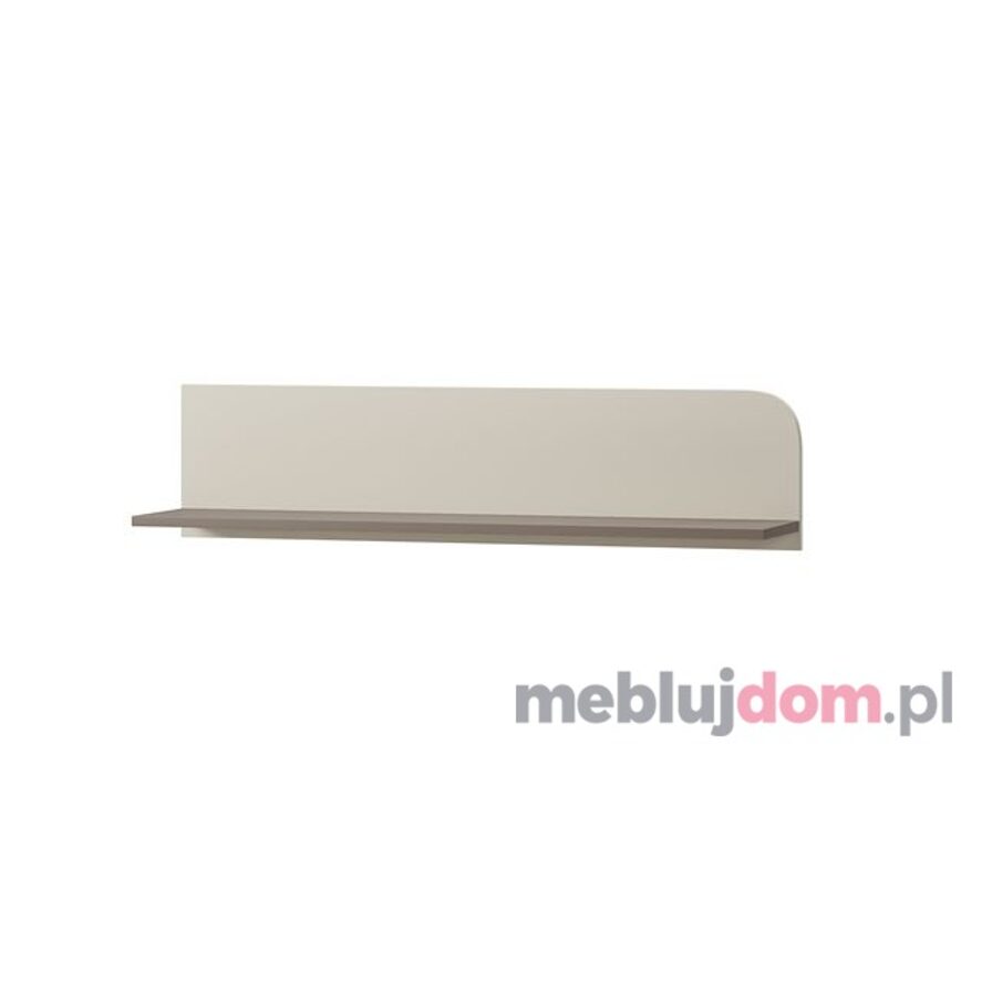 Półka wisząca 101 HARMONY HR-05 w kolorze kaszmirowo - truflowym