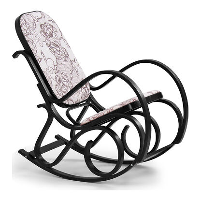 Fotel bujany MAX II Halmar Wenge