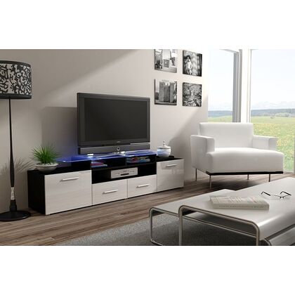 Szafka RTV EVORA BLACK