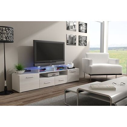 Szafka RTV EVORA WHITE