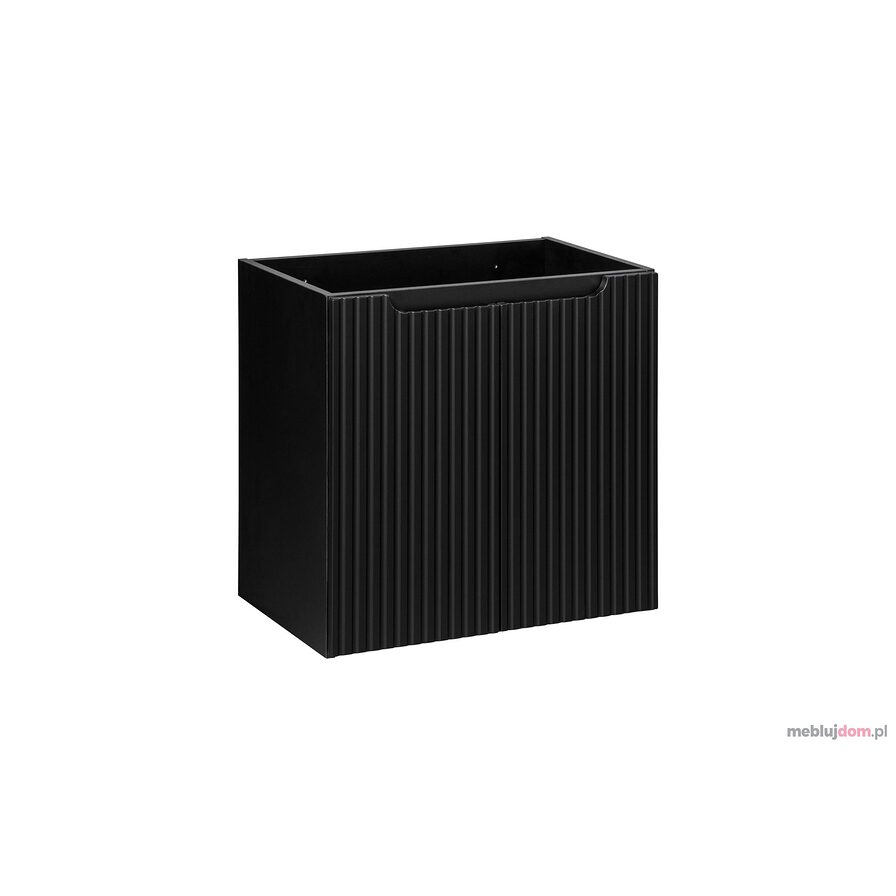 Szafka pod umywalkę NOVA BLACK D2 82-60-2D 60 cm