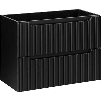 Szafka pod umywalkę NOVA BLACK D2 82-80-2S 80 cm