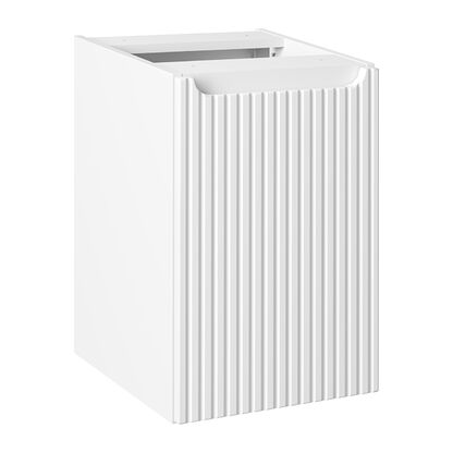 Szafka z koszem na pranie NOVA WHITE pod blat 40cm