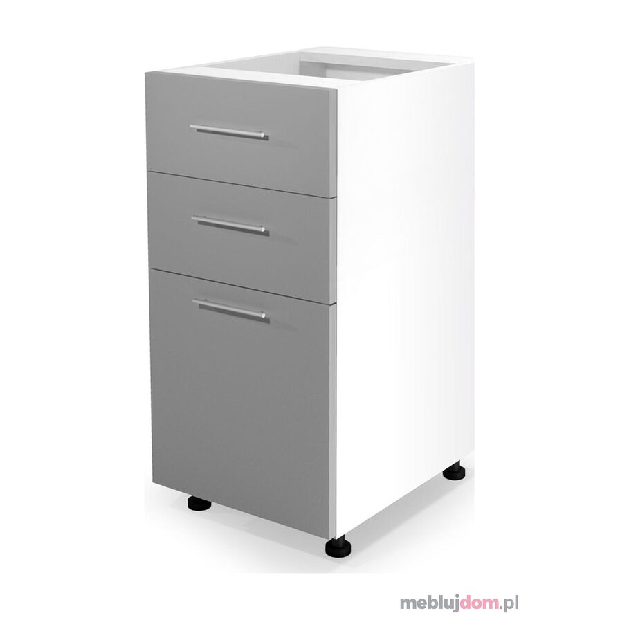 Szafka dolna VENTO D3S-40/82 biały + j.popiel