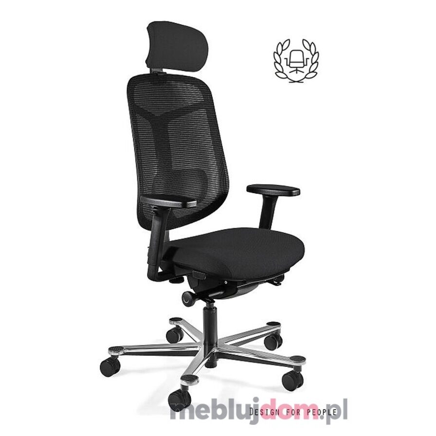 Fotel ergonomiczny GRID Unique Tkanina/Siatka