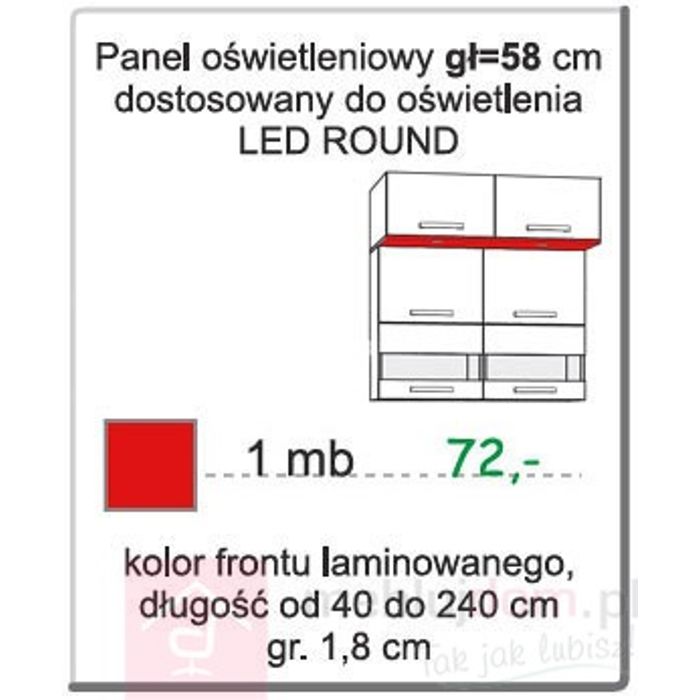 Panel oświetleniowy GŁ58 DXL
