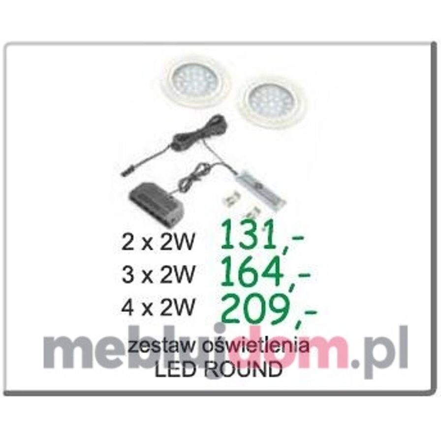 Zestaw oświetlenia LED ROUND