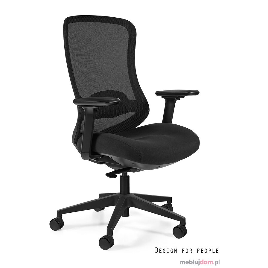 Fotel pracowniczy ADAPTA Unique czarny