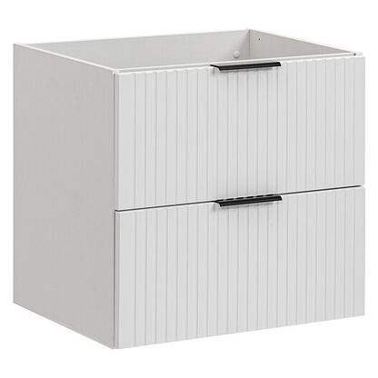 Biała szafka pod umywalkę ADEL WHITE 82-60-B-2S