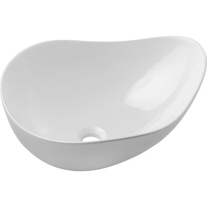 Umywalka nablatowa CLOUD FREE WHITE ( E-6588 )