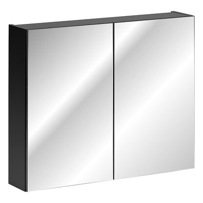 Szafka z lustrem SANTA FE BLACK 84-80-A-2D