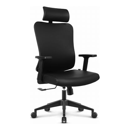 Fotel biurowy ergonomiczny HC-1041 Ekoskóra