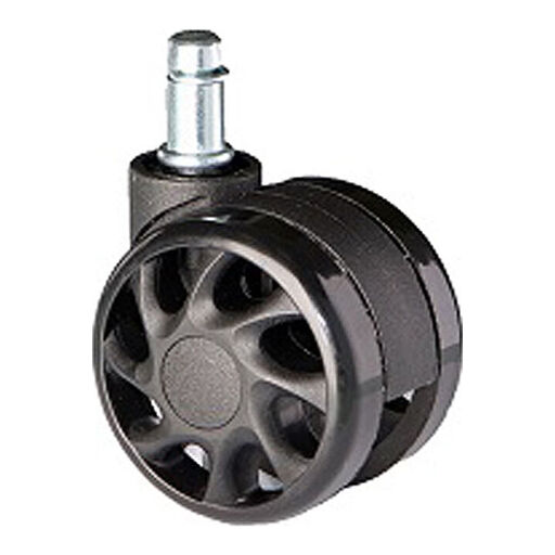 Kółka nylonowe CT60-252 do foteli - styl sport / gaming