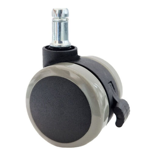 Kółka gumowane z hamulcem CT50-181G bez osłonki (komplet)