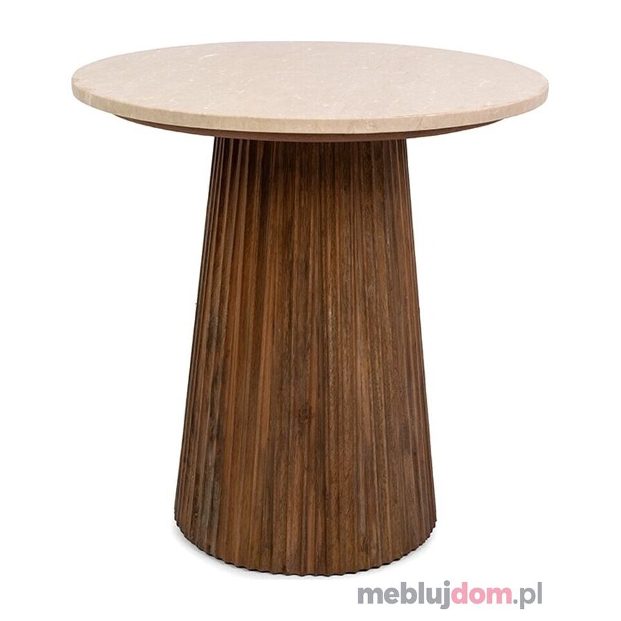 MaMaison stolik ARGENTINA 50 marmur / drewno