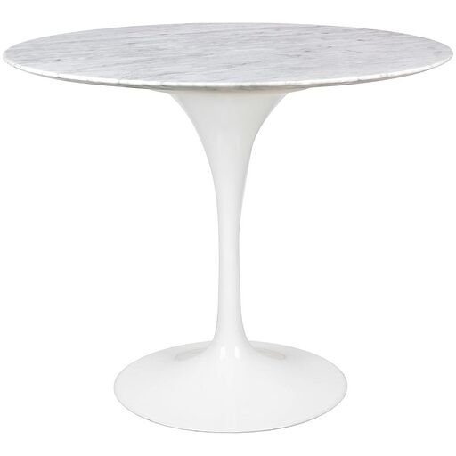 Stół TULIP MARBLE 90 CARRARA