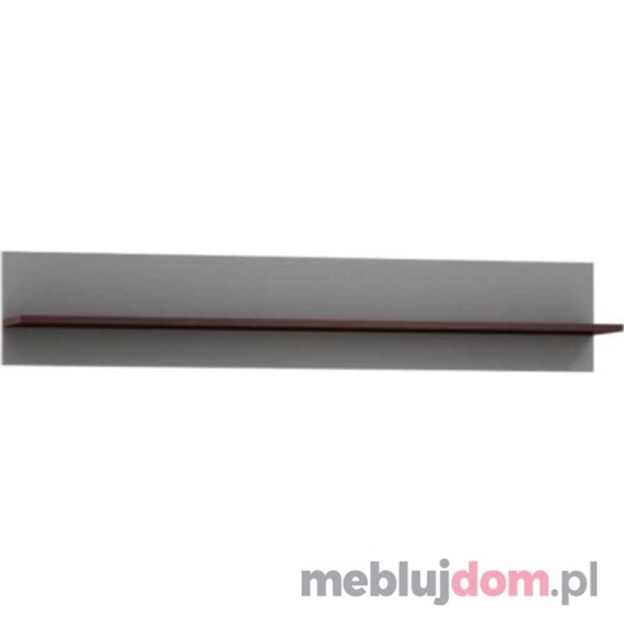 Półka ścienna IRL IR-P1 - Kasztan wenge + szary platynowy