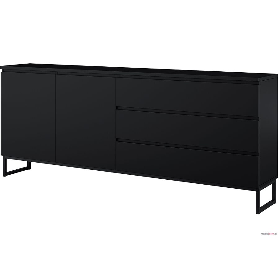 Komoda MODO II 28 200 - Czarny onyx