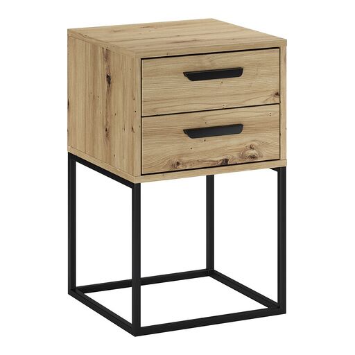 Szafka nocna NAVELLO 61-40-2S - Dąb artisan