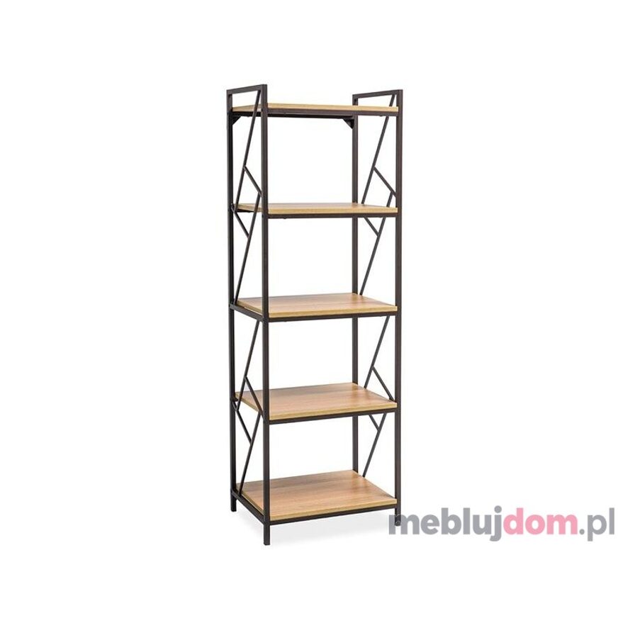 Regał TABLO R5 Signal dąb-c.brąz
