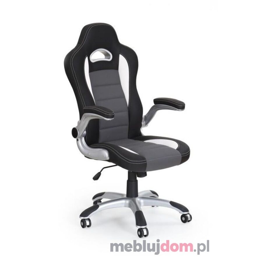 Fotel obrotowy LOTUS Halmar Czarno-szary
