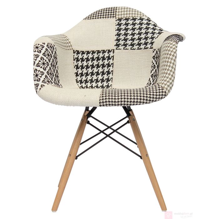 Krzesło AC-018WBB patchwork