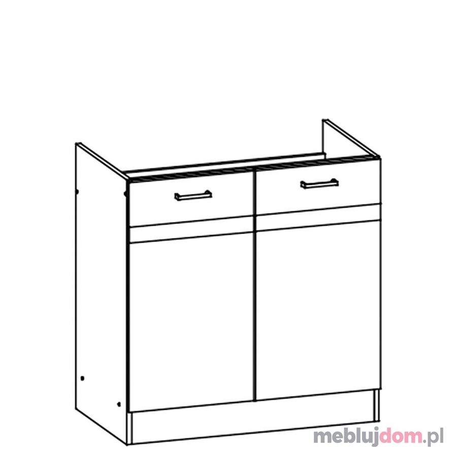 Szafka dolna EZ-17/D80zlew