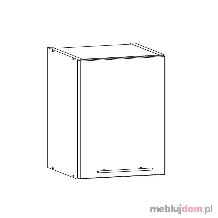 Szafka górna TIFFANY T8/G60 (Biały + biały połysk)