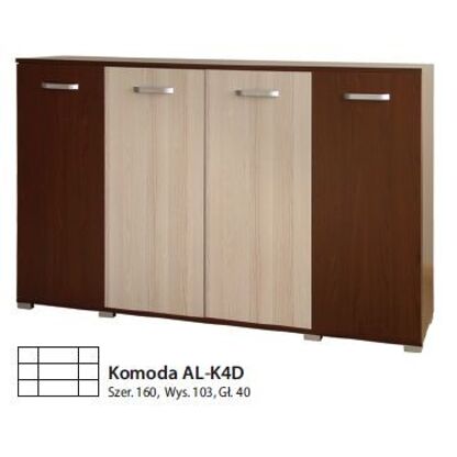 Komoda ALASKA AL-K4D