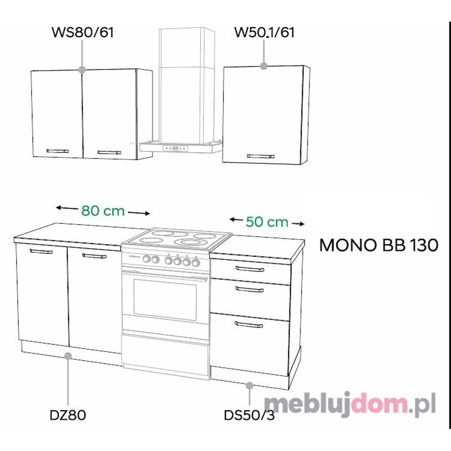 Szafka dolna MONO D