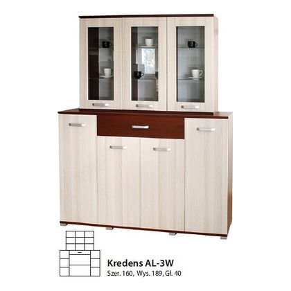 Kredens ALASKA AL-3W