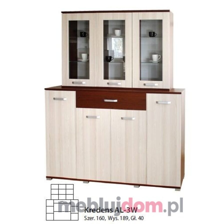 Kredens ALASKA AL-3W