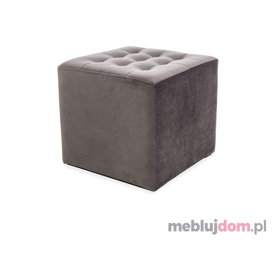Pufa LORI Velvet Bluvel 14 szary