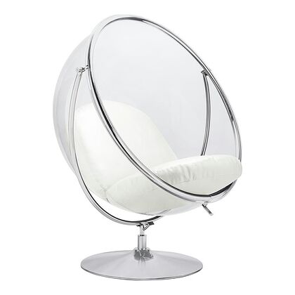 Fotel BUBBLE STAND 2 materiał ekoskóra bokiem