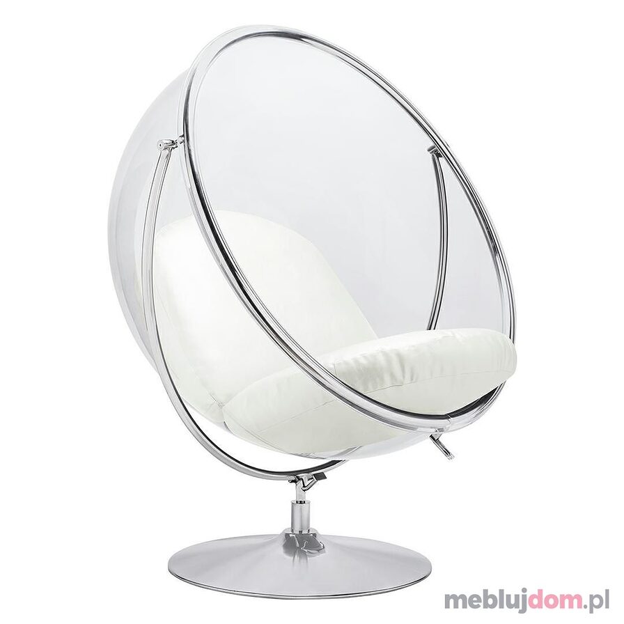 Fotel BUBBLE STAND 2 materiał ekoskóra bokiem