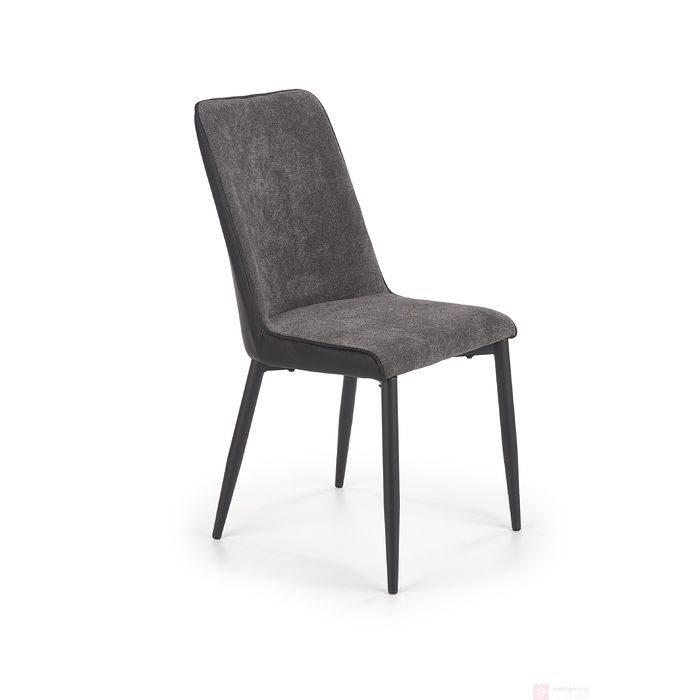 Krzesło K-368 Halmar ciemny popielaty