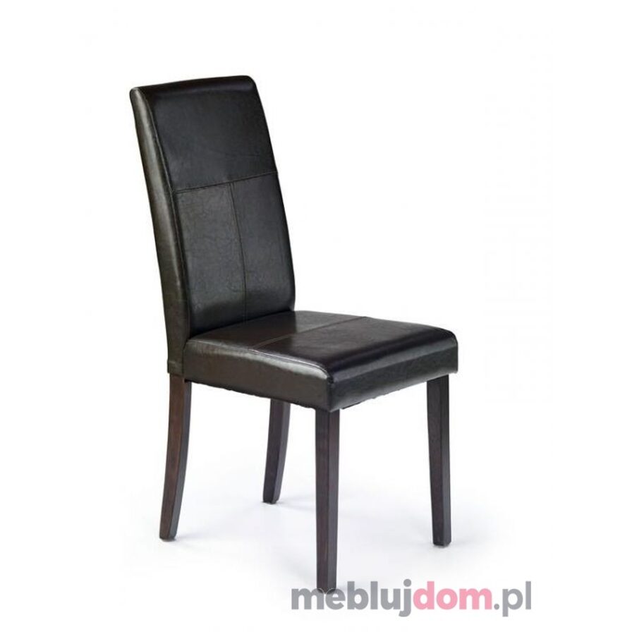 Krzesło KERRY BIS Halmar Wenge + ciemny brąz