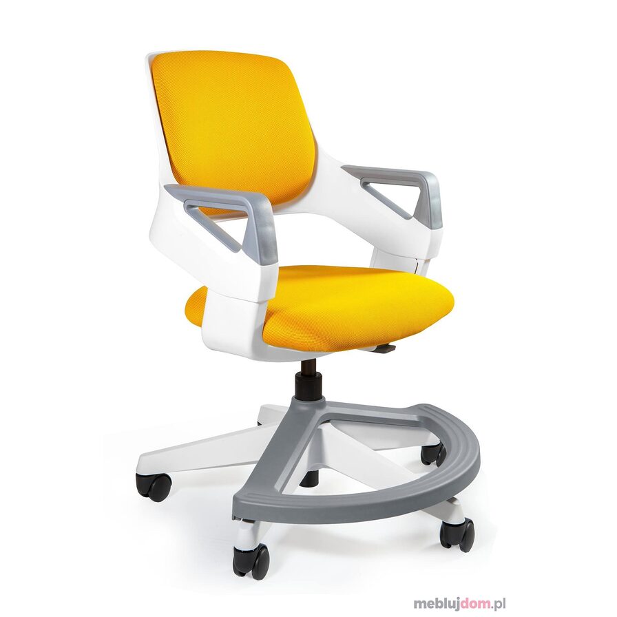 Fotel regulowany ROOKEE Unique dziecko BL404 miodowy żółty