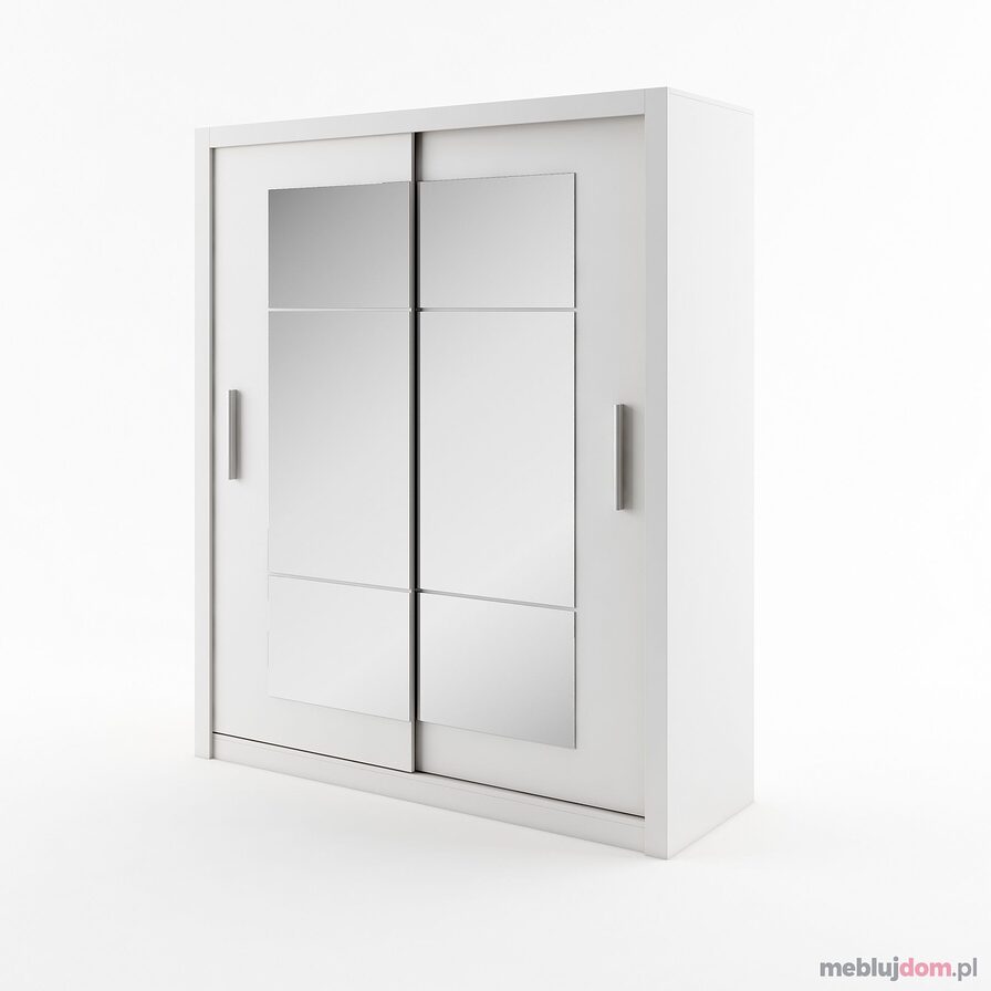 Szafa przesuwna 2d IDEA ID-02 Biała