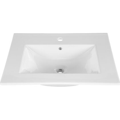 Umywalka ceramiczna LAVA WHITE 60 cm