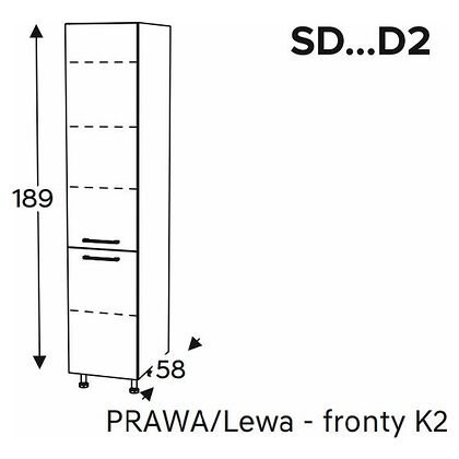 Słupek KAMMONO SD D2