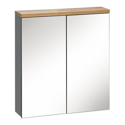 Szafka z lustrem BALI GREY 840 60 2D