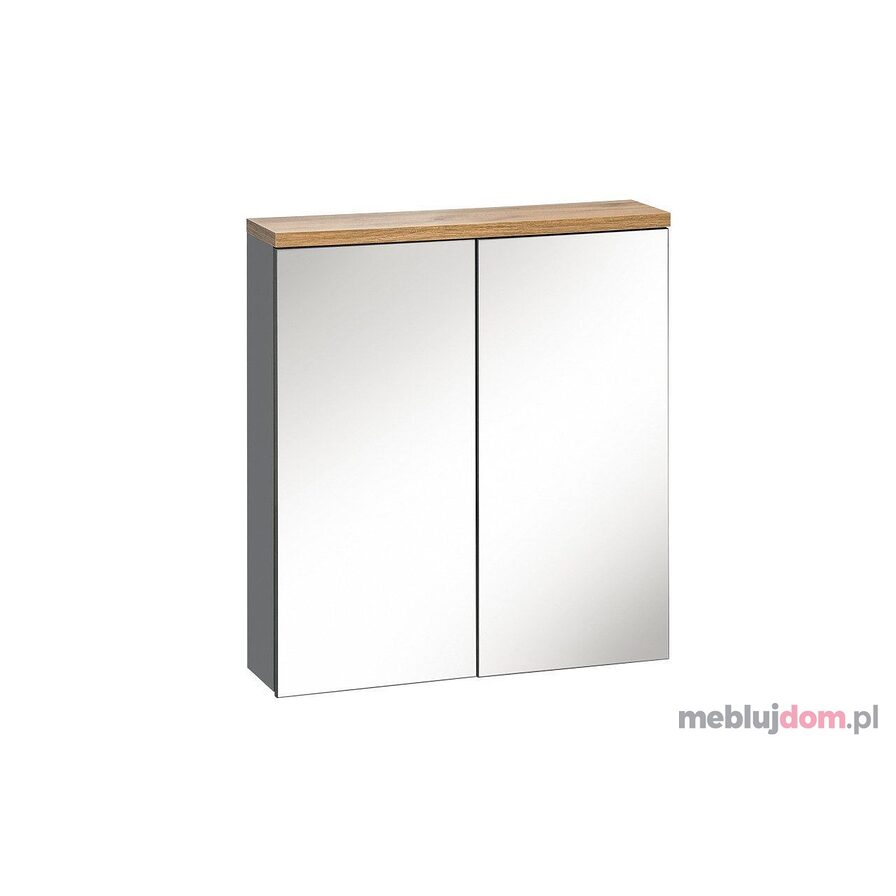 Szafka z lustrem BALI GREY 840 60 2D