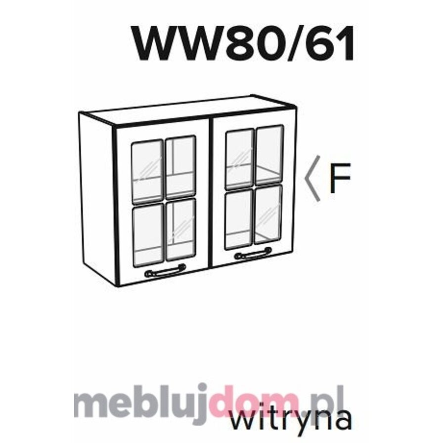 Szafka górna KAMMONO CLASSIC WW80 61