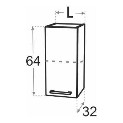 Szafka górna DXL W1/64