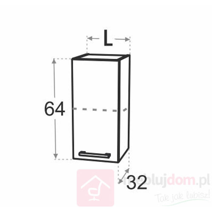 Szafka górna W1/64