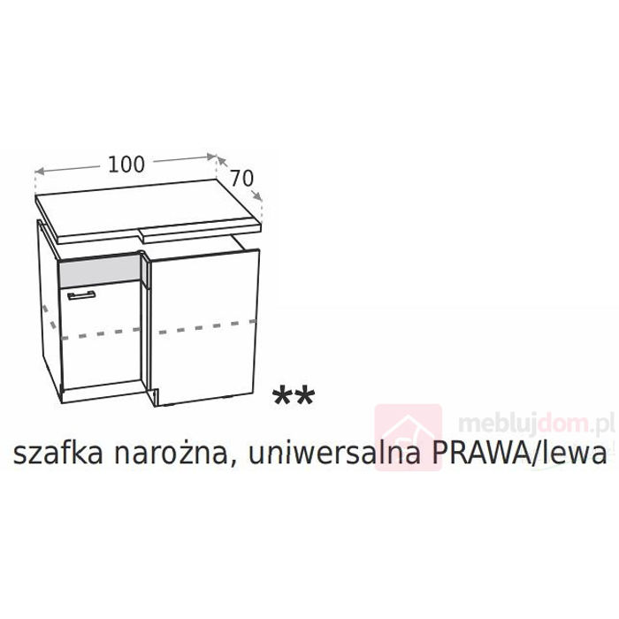Szafka dolna DUO DRP10X7