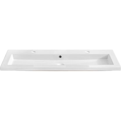 Umywalka ceramiczna SPIRIT WHITE 120 cm