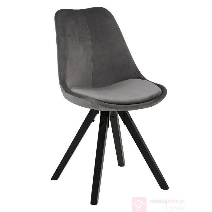 Krzesło DIMA VIC darck grey / black
